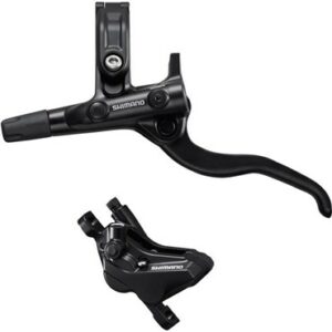 Shimano BR-MT420/BL-M4100 Deore bled brake lever/post mount 4 pot calliper