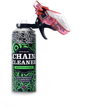 Muc-Off Bike Chain Cleaner Kit - Bio Chain Cleaner 400ml and Chain Doc Muc-Off Bike Chain Cleaner Kit - Bio Chain Cleaner 400ml and Chain Doc