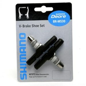 Shimano M600 (for LX / Deore / Alivio V-brake) One Piece Brake Blocks