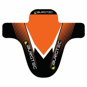 Burgtec Moto Mudguard - Orange / Black