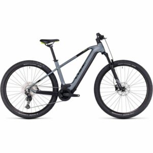Cube Reaction Hybrid Pro 625 Hardtail e-Bike - 2023 - Flash Grey n Green