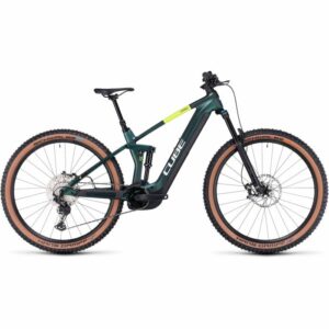 Cube Stereo Hybrid 140 HPC SLX 750 Full Suspension e-Bike - 2023 - Goblin'n'yellow
