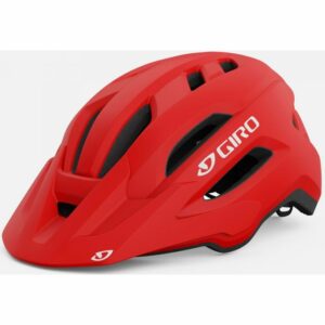 Giro Fixture II MTB Helmet - Matte Trim Red