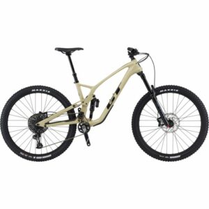 GT Bicycles Force Carbon Elite Full Suspension Mountain Bike - 2023 - Tan