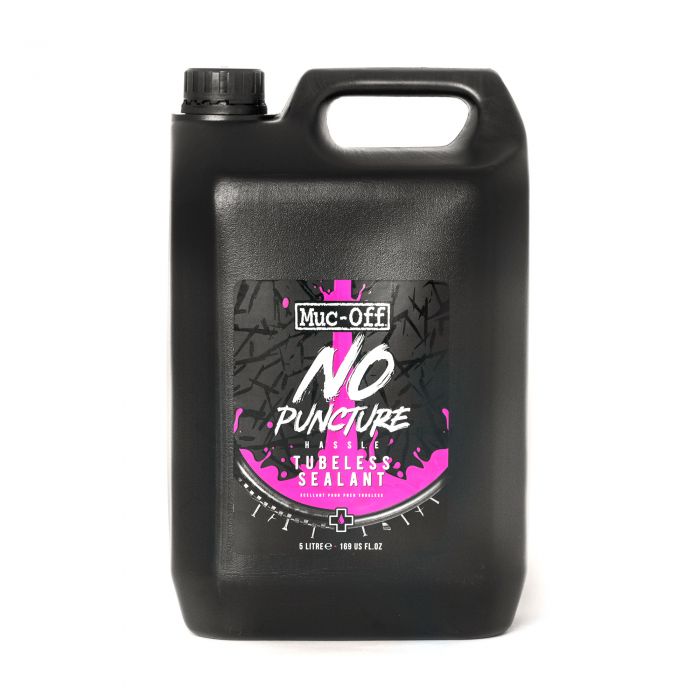 Muc-Off No Puncture Hassle Tubeless Sealant - 5 Litre Muc-Off No Puncture Hassle Tubeless Sealant - 5 Litre