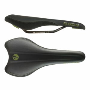 SDG Radar Cro-Mo Saddle - Black / Green