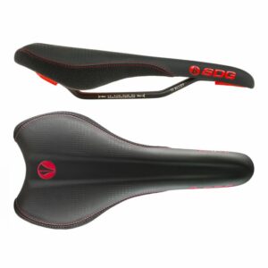 SDG Radar Cro-Mo Saddle - Black / Red