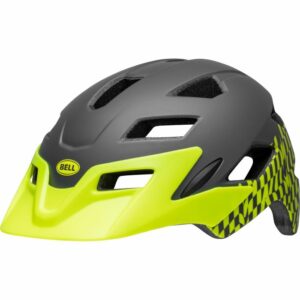 Bell Sidetrack Youth Helmet - Wavy Checks Matte Retina Sear