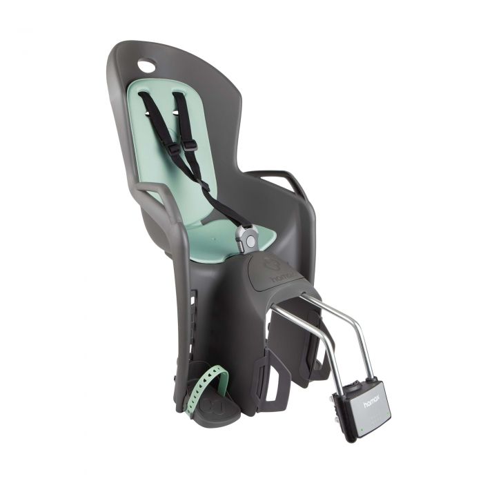 Hamax Amiga Child Bike Seat - Dark Grey / Green Hamax Amiga Child Bike Seat - Dark Grey / Green