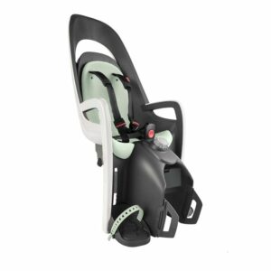 Hamax Caress Pannier Rack Child Bike Seat - White / Mint