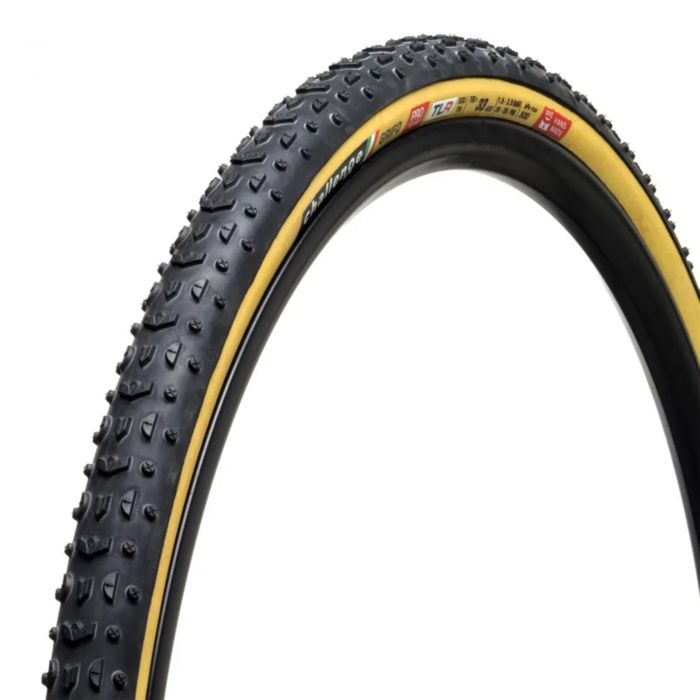 Challenge Grifo Handmade TLR CX Tyre - Black / Tan700x35 - 700 x 38 Challenge Grifo Handmade TLR CX Tyre - Black / Tan700x35 - 700 x 38