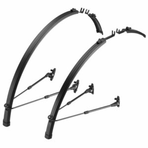 Flinger Race Pro Clip Mudguard Set - Black