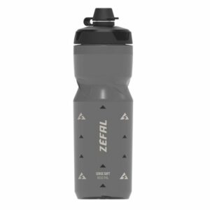 Zefal Sense Soft 80 No-Mud Bottle - Smoked Black