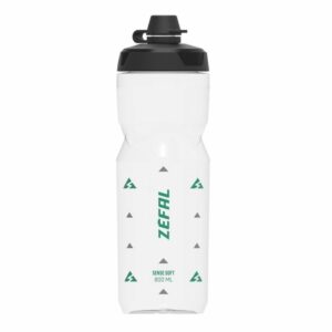 Zefal Sense Soft 80 No-Mud Bottle - Translucent