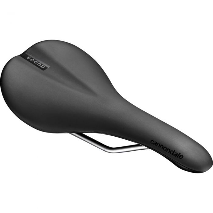 Cannondale Scoop Cromo Shallow Saddle - Black Cannondale Scoop Cromo Shallow Saddle - Black