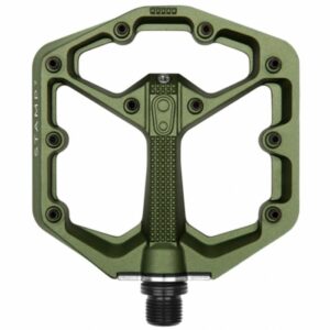 Crank Brothers Stamp 7 Flat Pedals - Camo Green