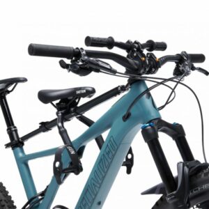 Kids Ride Shotgun Pro Child Bike Seat + Handlebars Combo - Black