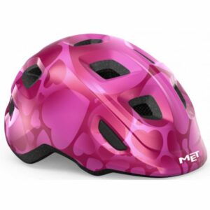 MET Hooray Kids Helmet - S Hearts Glossy