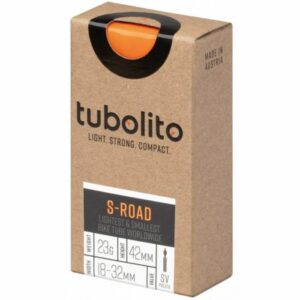 Tubolito S-Tubo Road Inner Tube - 42mm700c 18-28Orange