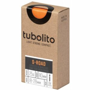 Tubolito S-Tubo Road Inner Tube - 80mm700c x 18x28Orange