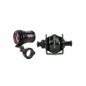 Exposure Lights Revo Dynamo Rim Brake Pack - Black