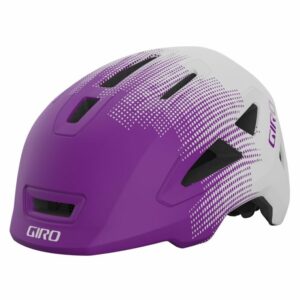 Giro Scamp II Kids Helmet - Matte Purple Towers