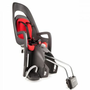Hamax Caress Child Bike Seat - Grey / Red