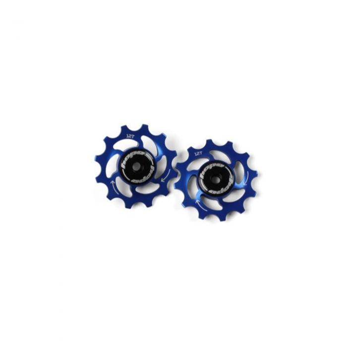 Hope Technology 12 Tooth Jockey Wheels - Blue Hope Technology 12 Tooth Jockey Wheels - Blue