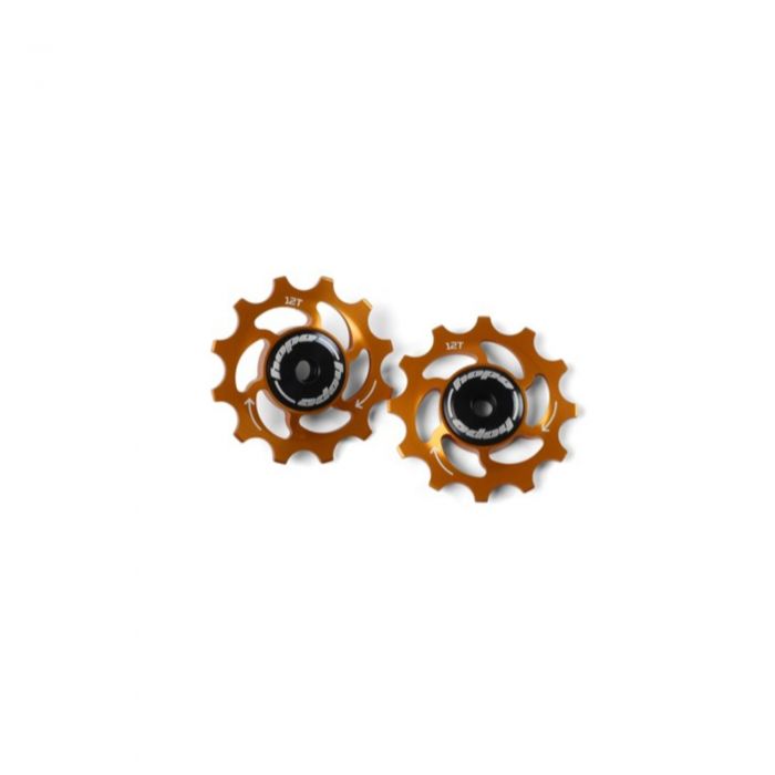 Hope Technology 12 Tooth Jockey Wheels - Orange Hope Technology 12 Tooth Jockey Wheels - Orange