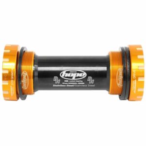 Hope Technology Stainless Bottom Bracket Cups - 24mm Axle - Orange