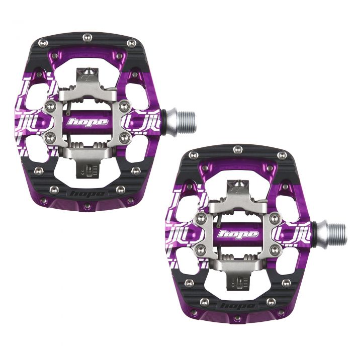 Hope Technology Union Gravity Pedals - Purple Hope Technology Union Gravity Pedals - Purple
