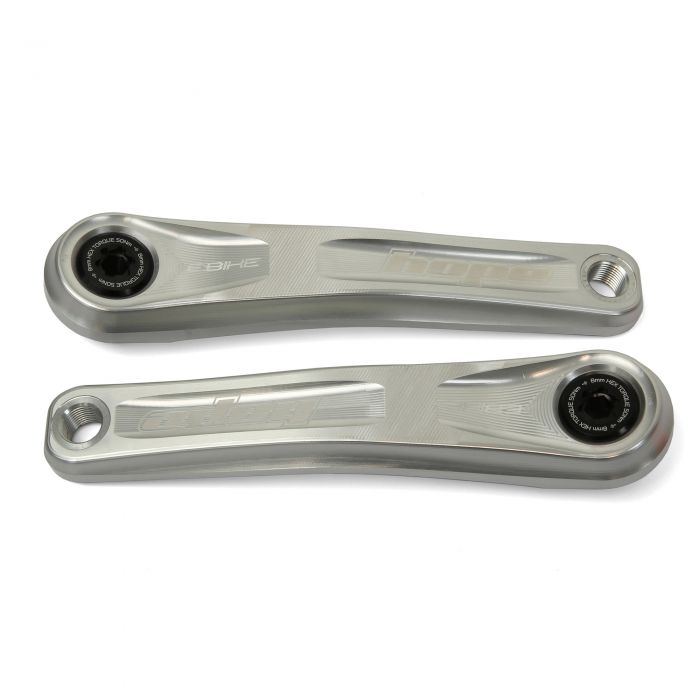 Hope Technology E-Bike Crankset - Silver Hope Technology E-Bike Crankset - Silver