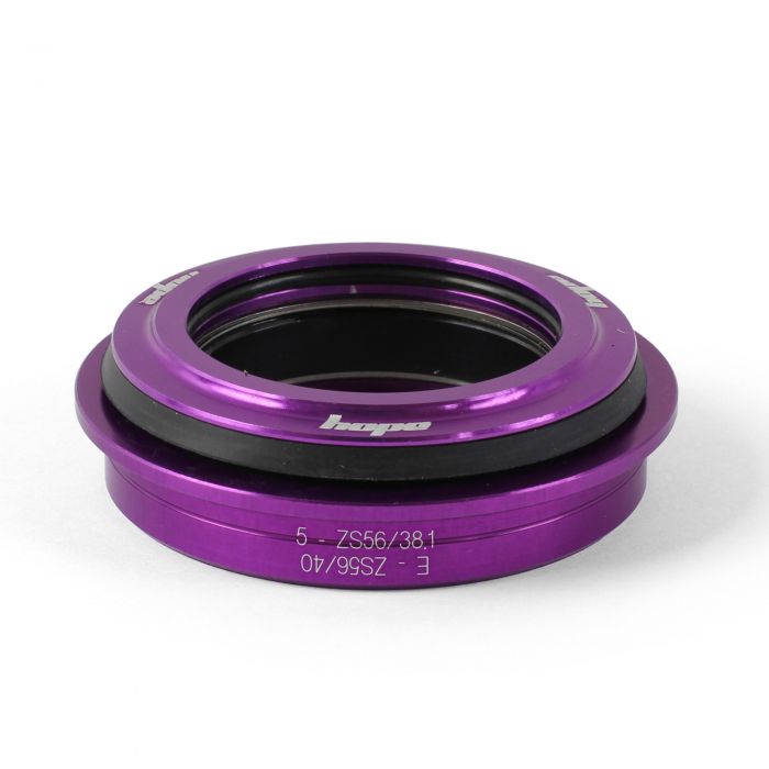 Hope Technology Pick `n` Mix Headset Cups - Top Cup - Size: ZS56/38.1 - Colour: Purple - Integral Hope Technology Pick `n` Mix Headset Cups - Top Cup - Size: ZS56/38.1 - Colour: Purple - Integral