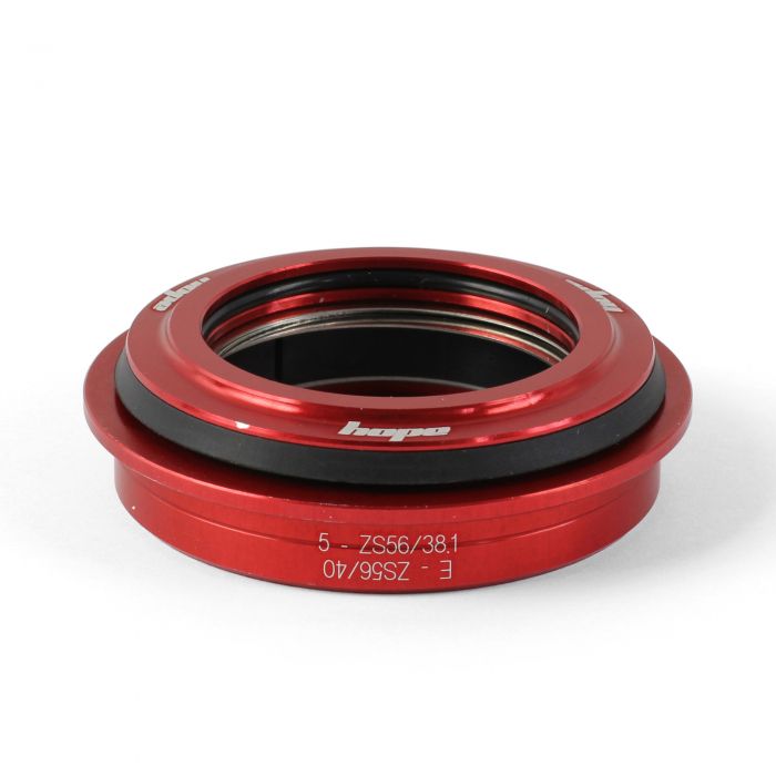 Hope Technology Pick `n` Mix Headset Cups - Top Cup - Size: ZS56/38.1 - Colour: Red - Integral Hope Technology Pick `n` Mix Headset Cups - Top Cup - Size: ZS56/38.1 - Colour: Red - Integral