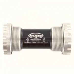 Hope Technology Stainless Road Bottom Bracket Cups - 68mm Silver
