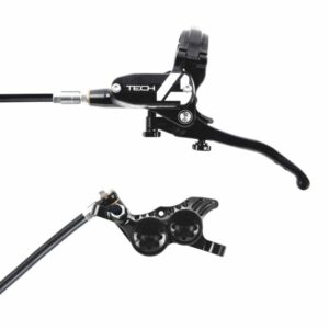Hope Technology Tech 4 V4 Hydraulic Disc Brake - Black / BlackFront Right HandStandard Black