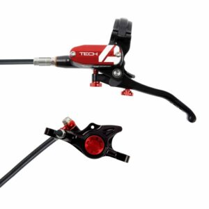 Hope Technology Tech 4 X2 Hydraulic Disc Brake - Black / RedFront Right HandStandard Black