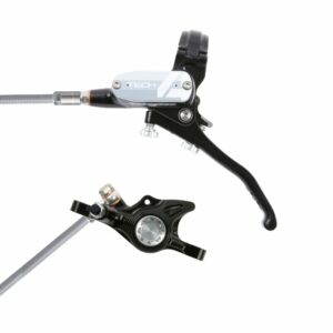 Hope Technology Tech 4 X2 Hydraulic Disc Brake - Black / SilverFront Right HandBraided