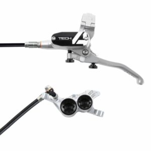 Hope Technology Tech 4 V4 Hydraulic Disc Brake - Silver / BlackFront Right HandStandard Black