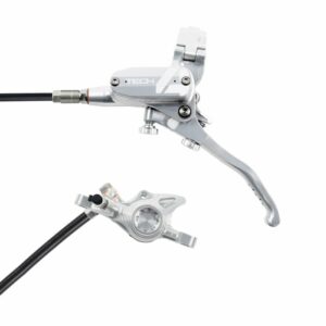 Hope Technology Tech 4 X2 Hydraulic Disc Brake - Silver / SilverFront Right HandStandard Black