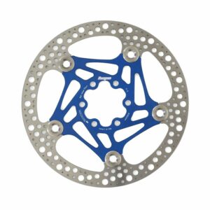 Hope Technology Road Floating 6 Bolt 160mm Disc Rotor - Blue