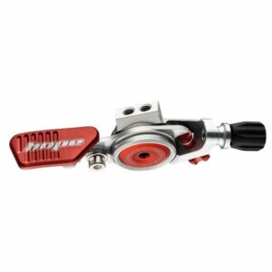 Hope Technology Dropper Lever - Silver / Red