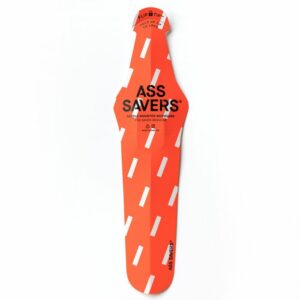 Ass Savers Regular Rear Mudguard - Bold Rain Red