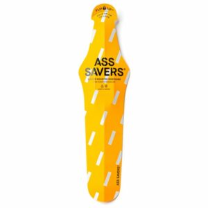 Ass Savers Regular Rear Mudguard - Bold Rain Yellow