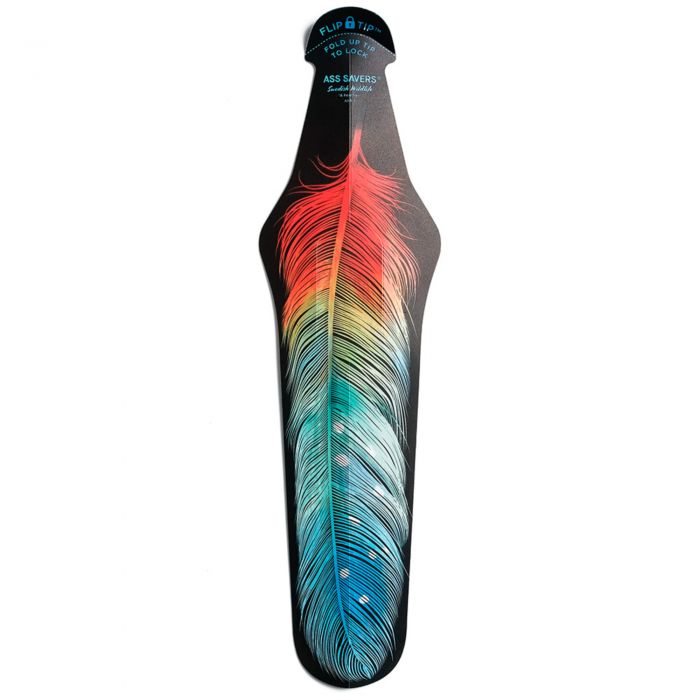 Ass Savers Regular Rear Mudguard - Feather Tropical Ass Savers Regular Rear Mudguard - Feather Tropical