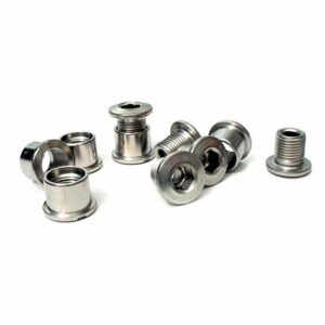 I.D. Chainring Bolts - Stainless Steel - 8.5mm - Double - Silver