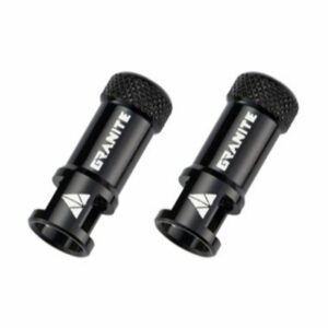 Granite Design Juicy Nipple Valve Cap with Core Removal Tool - Black