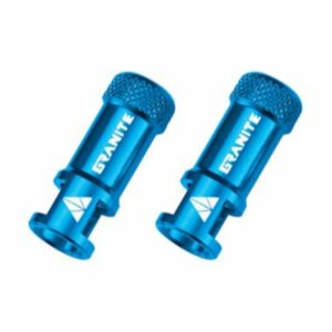 Granite Design Juicy Nipple Valve Cap with Core Removal Tool - Blue