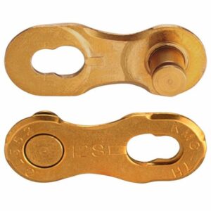 KMC 12NR MissingLink 12 Speed Chain Links - Ti-N Gold
