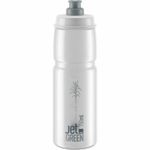 Elite Jet Green Water Bottle - Clear